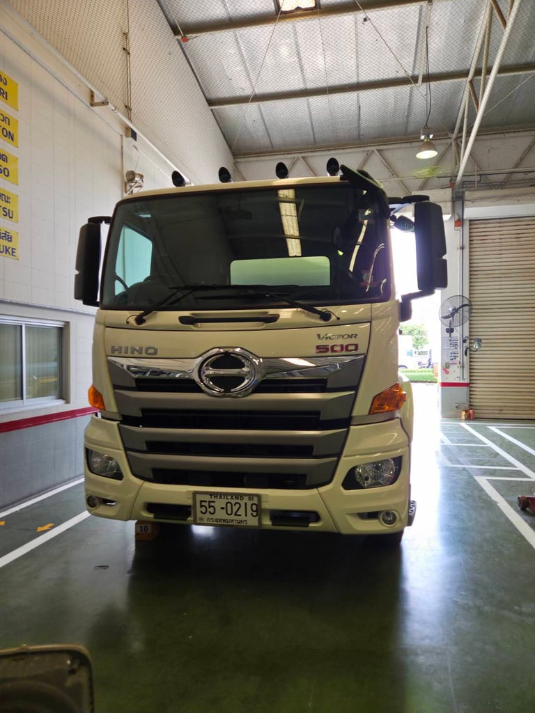 HINO FM 350แรงม้า รถบรรทุก 10ล้อ โม่ผสมปูน ไกรสร 091-7838676