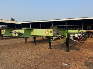 หางก้างพนัส 2เพลา เพลาเหลียม  ปี 59 12 ทวิสล็อค ยาว 12.5 เมตร 