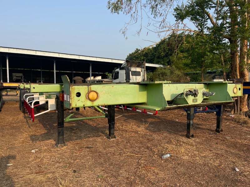 หางก้างพนัส 2เพลา เพลาเหลียม  ปี 59 12 ทวิสล็อค ยาว 12.5 เมตร 