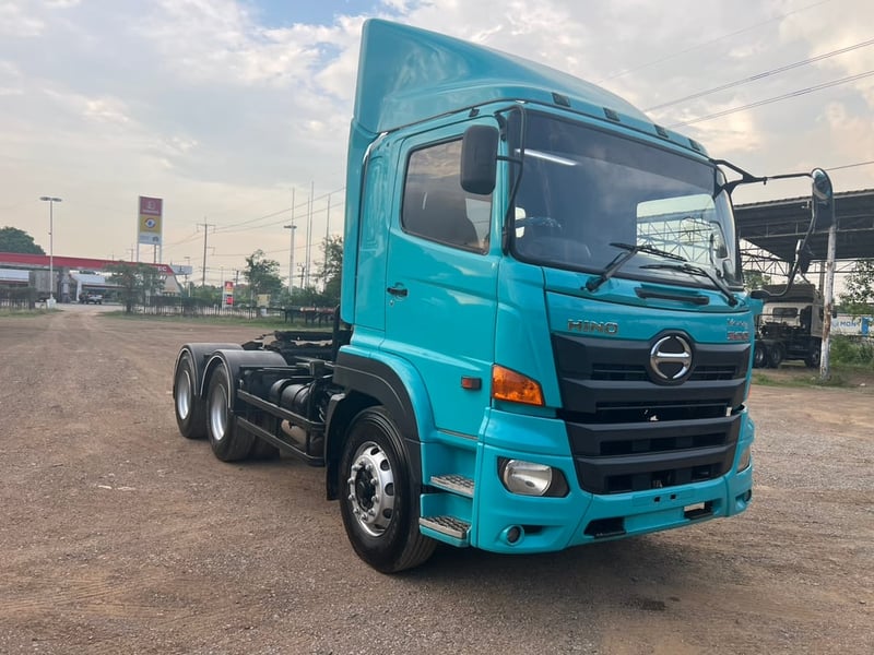 ขายคับ💚เขียวเนี่ยวทรัพย์💚 สิบล้อหัวลาก HINO FM1A 344 ปี 59 เครื่อง AO9C 