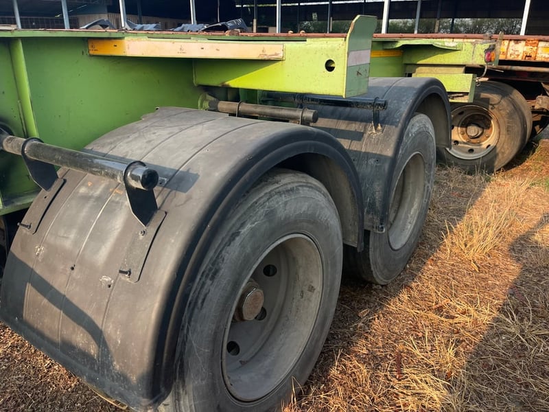 หางก้างพนัส 2เพลา เพลาเหลียม  ปี 59 12 ทวิสล็อค ยาว 12.5 เมตร 