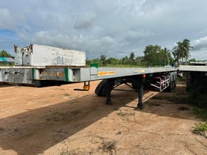 หางเบา RCK ยัด 3 เพลา ปี 51 หางพื้นเหล็ก ยาว 12.5 ยางเดิมพร้อมใช้ 70% เอกสารยัดลงเล่มแล้ว คิงพินผ่านโอนย้ายได้เลย 