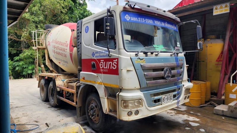 SANY SY52 325แรงม้า รถบรรทุก 10ล้อ โม่ผสมปูน ปี2015