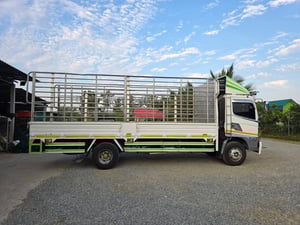 HINO FC 175แรงม้า รถบรรทุก 6ล้อ กระบะคอกสูง ปี2012 เลขไมล์ 352,000 กม.