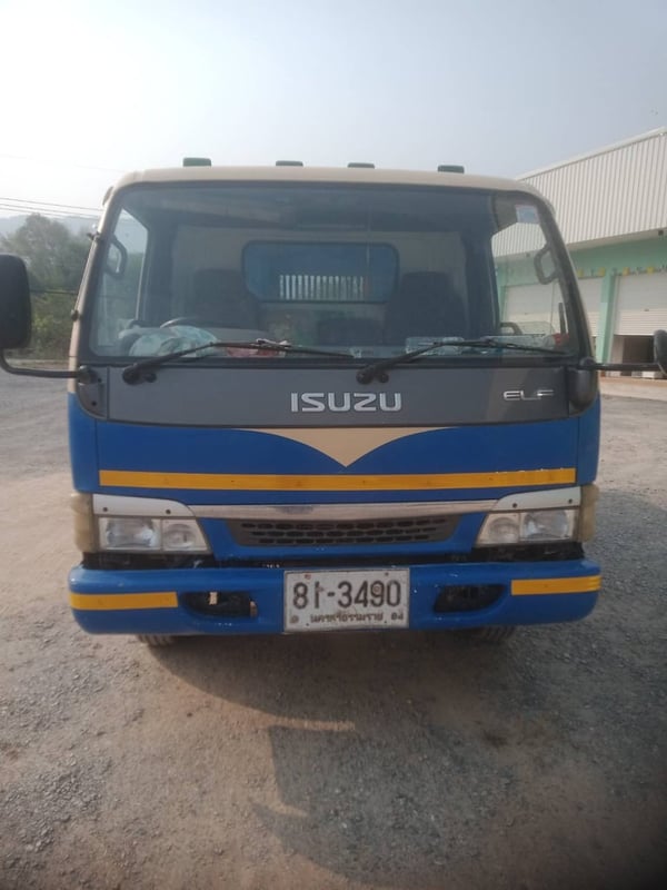 ISUZU NPR 115แรงม้า รถบรรทุก 6ล้อ ดั้มพ์ ปี2004