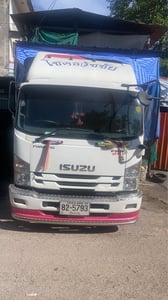 ISUZU FRR 210แรงม้า รถบรรทุก 6ล้อ กระบะคอกสูง ปี2019 เลขไมล์ 230,000 กม.