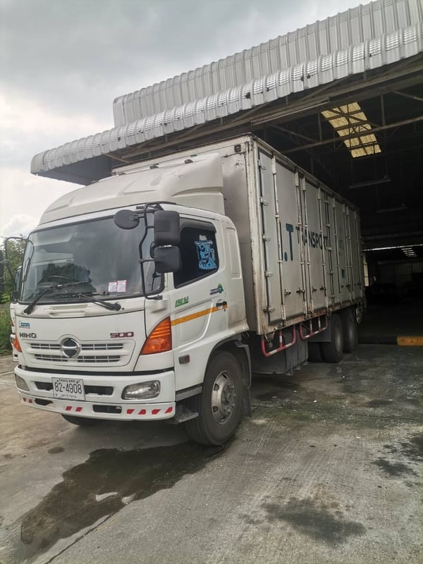HINO รุ่น FL1JTKA‑BGT 260 แรงม้า พร้อมลูกพ่วง