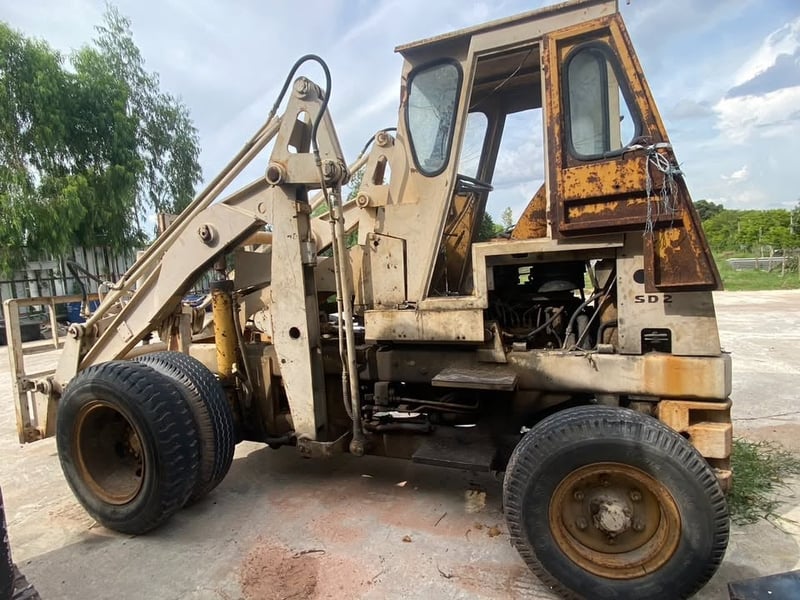 รถตักงาโฟล์คลิฟ KOMATSU SD20