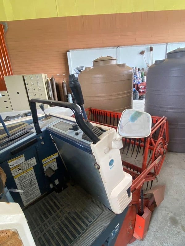 รถเกี่ยว เกี่ยวถั่ว KUBOTA DC-1S รถเกี่ยว เกี่ยวถั่ว KUBOTA DC-1S