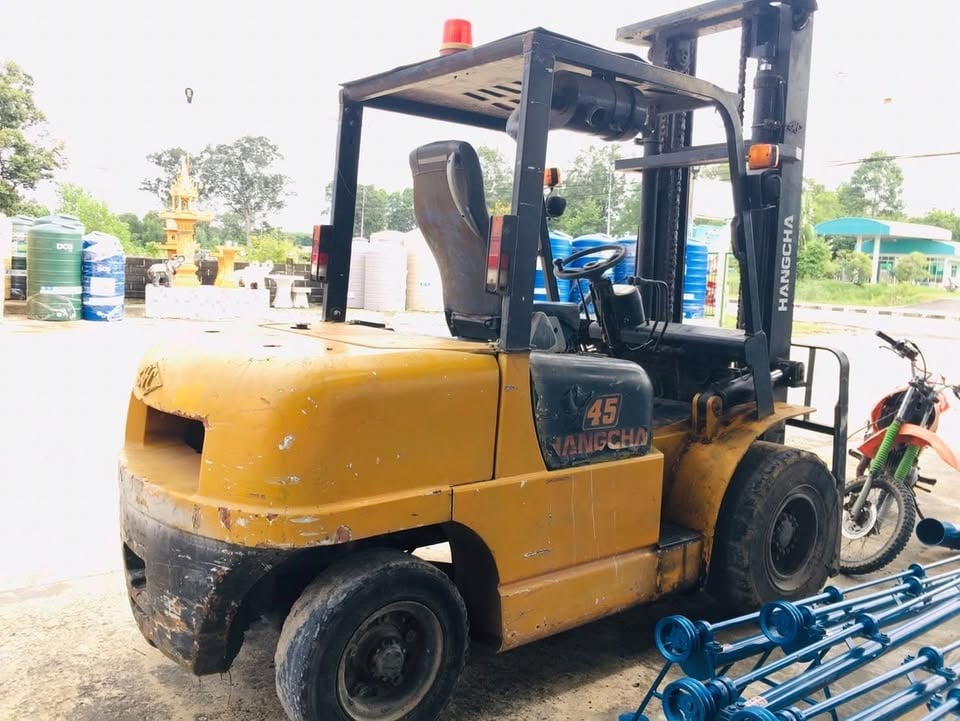 รถโฟล์คลิฟ HANGCHA 4.5 ตัน เสาสูง 4.50เมตร