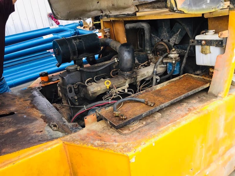 รถโฟล์คลิฟ HANGCHA 4.5 ตัน เสาสูง 4.50เมตร รถโฟล์คลิฟ HANGCHA 4.5 ตัน เสาสูง 4.50เมตร