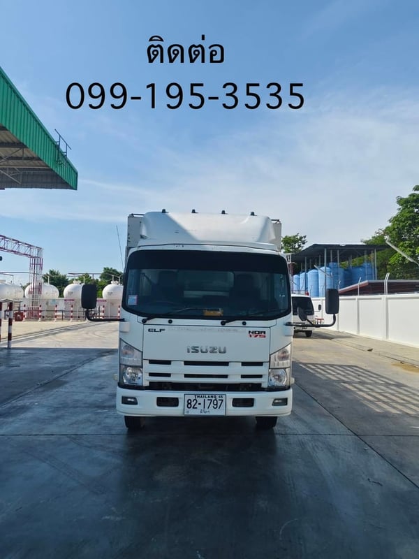 ISUZU NQR 175 แรงม้า คอกสูงติดลิฟท์ ไมล์ 2 แสน 