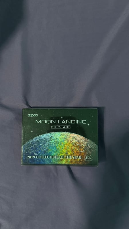 ZIPPO Lighter LIMITED EDITION 50 YEAR MOON LANDING 2019 COLLECTABLE OF THE YEAR ZIPPO Lighter LIMITED EDITION 50 YEAR MOON LANDING 2019 COLLECTABLE OF THE YEAR