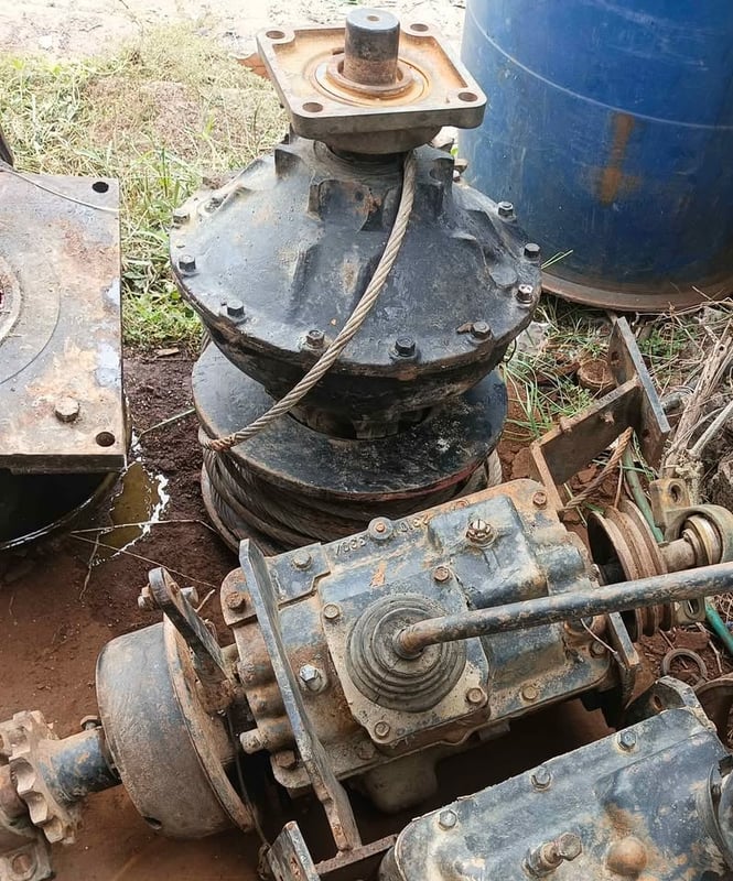 กว้านสลิง+เกียร์ กว้านสลิง+เกียร์