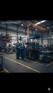 เครื่องอัดยาง 2 หัว ขึ้นลง สไสต์ อัตโนมัติ กระทุ้ง ขนาด 100 ตัน ราคาคุ้ม ยามงานเยอะ เครื่องอัดยาง 2 หัว ขึ้นลง สไสต์ อัตโนมัติ กระทุ้ง ขนาด 100 ตัน ราคาคุ้ม ยามงานเยอะ