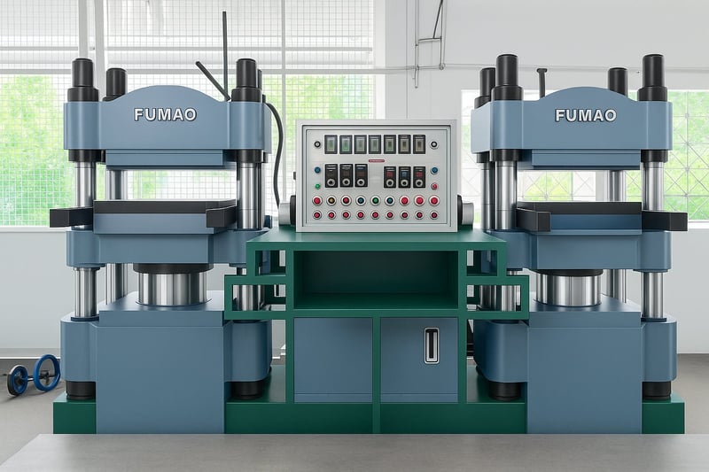 เครื่องอัดยาง 200 ตัน 2หัว ออโต้ สไสต์ ใช้ขึ้นรูปเป็นสินค้างาน ได้ทุกประเภท ราคาถูก