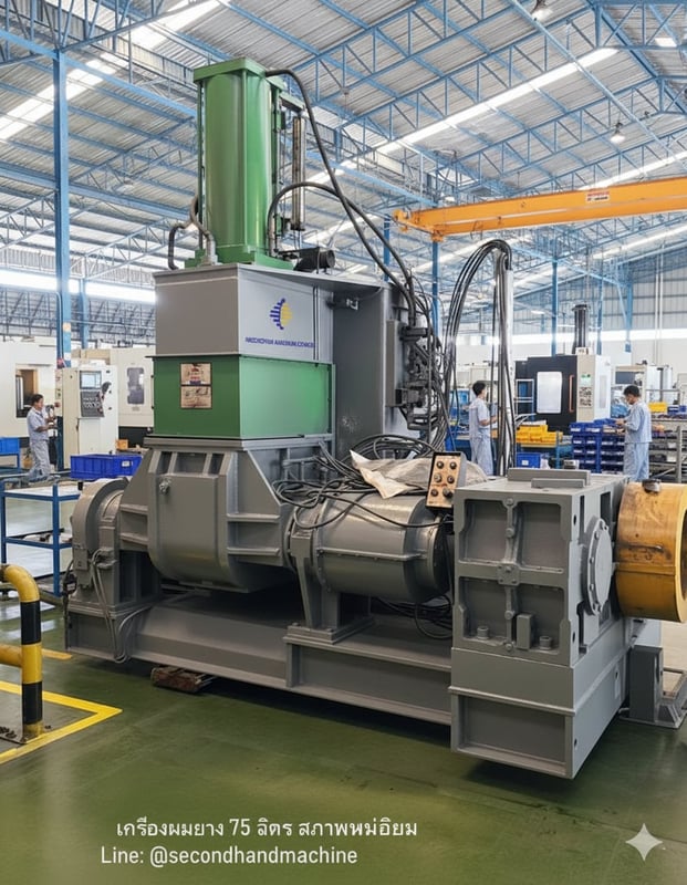 kneader 75 lit  machine rubber