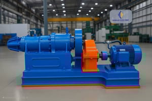  เครื่องฉีดไหลยาง Extruder machine ผลิต ท่อยาง เส้นยาง ยางขอบกระจก 