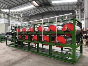 ชุดเครื่องจักรผลิต ยางคอมปาวด์ แบบอัตโนมัติ ติดตั้งเครื่องจักรใหม่  พร้อมบริการหลังการขาย รับประกัน