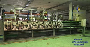 เครื่อง ตากแผ่นยาง  ลดอุณหภูมิยาง ได้รวดเร็ว จัดเก็บง่าย Bacth off machine rubber