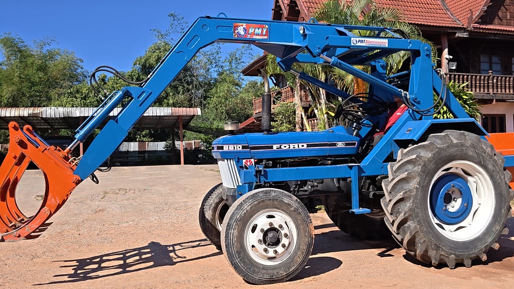 รถไถฟอร์ด 6,600 ติดคีบPMTมือ 1