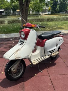 💥เกียร์มือ 2จังหวะ Fuji Rabbit 90cc hi super 1966 🔸สีเดิมโรงงาน 🔸 💥เกียร์มือ 2จังหวะ Fuji Rabbit 90cc hi super 1966 🔸สีเดิมโรงงาน 🔸