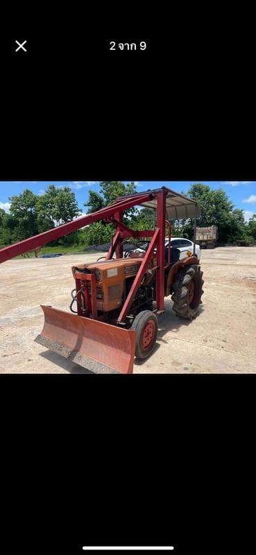 คูโบต้า รถไถเล็กติดเเขนลงมัน