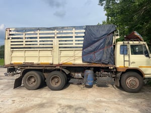 สิบล้อฮีโน่ ใช้งานปกติ รถอยู่อำเภอศรีเมืองใหม่ จ อุบล