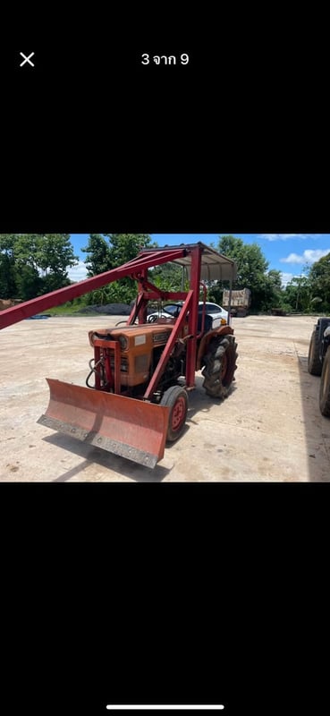 คูโบต้า รถไถเล็กติดเเขนลงมัน