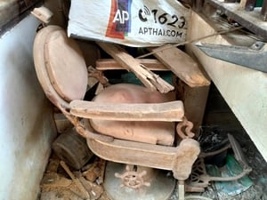 เก้าอี้ตัดผมสมัยก่อน