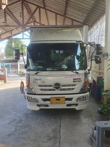 HINO Series 500 175แรงม้า รถบรรทุก 6ล้อ ตู้แห้ง ปี2016 เลขไมล์น้อยกว่า 100,000 กม.