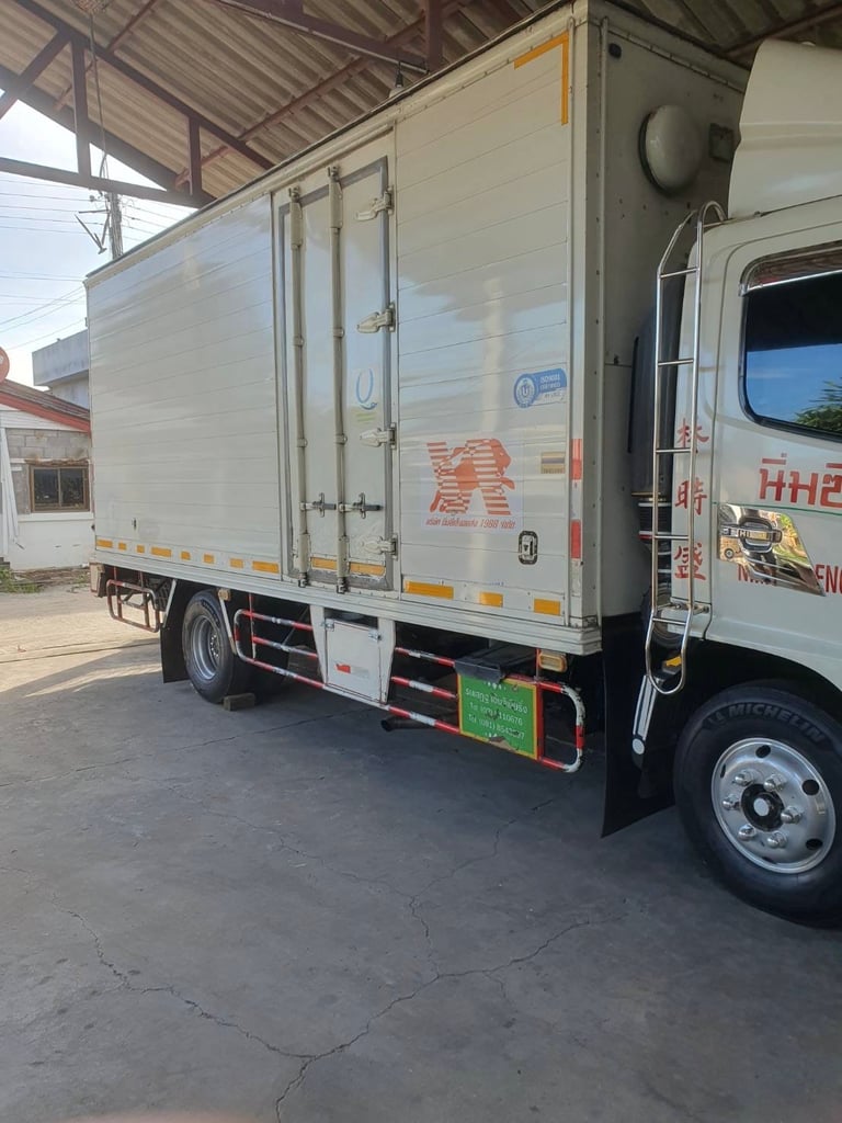 HINO Series 500 175แรงม้า รถบรรทุก 6ล้อ ตู้แห้ง ปี2016 เลขไมล์น้อยกว่า 100,000 กม. HINO Series 500 175แรงม้า รถบรรทุก 6ล้อ ตู้แห้ง ปี2016 เลขไมล์น้อยกว่า 100,000 กม.