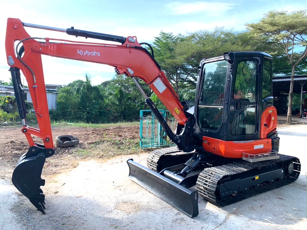 KUBOTA U55-6 AC ปี62 ขนาด5ตัน KUBOTA U55-6 AC ปี62 ขนาด5ตัน