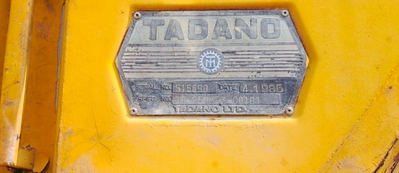 ขายรถเครน 25ตัน ใช้งานได้ปกติ