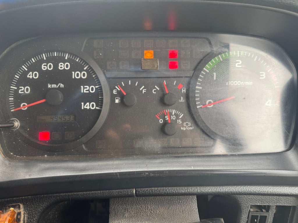 HINO MECA FG8JRLA ปี 2555