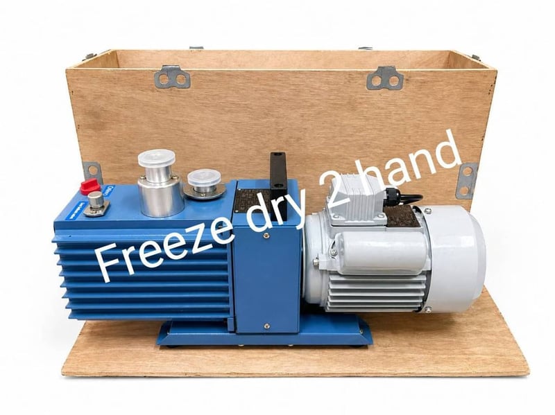 แวคคั่มปั๊ม ปั๊มสูญญากาศ สำหรับฟรีซดราย