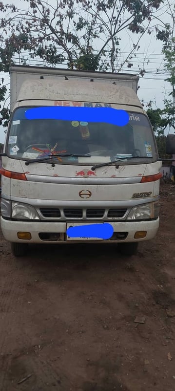 HINO DUTRO รถบรรทุก 6ล้อ ตู้แห้ง