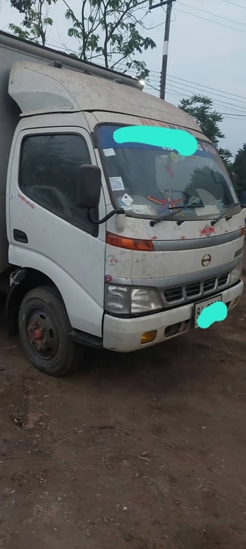 HINO DUTRO รถบรรทุก 6ล้อ ตู้แห้ง