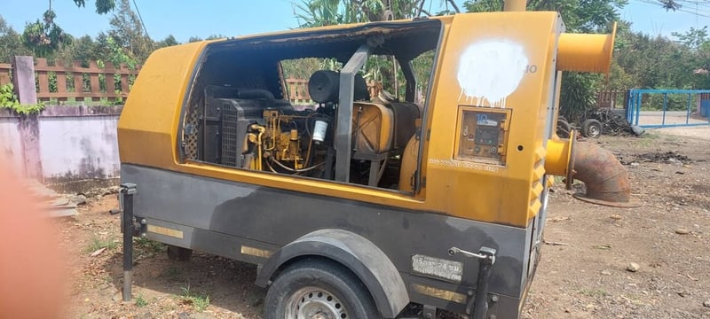 เครื่องปั๊มน้ำ ปั๊มเข้า ออก 8นิ้ว