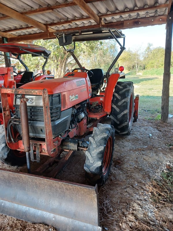 รถไถคูโบต้ารุ่นL4508ใบมีดโรตารี