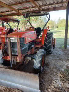 รถไถคูโบต้ารุ่นL4508ใบมีดโรตารี