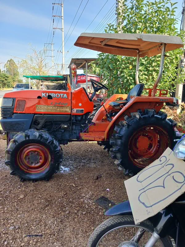 รถไถคูโบต้ารุ่นL3408พร้อมโรตารี