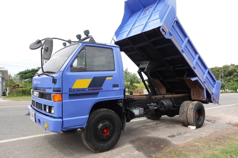 ขายรถดั้มISUZU NPR115แรงม้าปี43 รถห้างแท้ ดั้มลงเล่มเรียบร้อย ดั้มใหญ่ยิงหน้า6ตัน ช่วงล่างใหญ่Fหน้าหลัง พร้อมใช้งานพร้อมโอนทั่วไทย