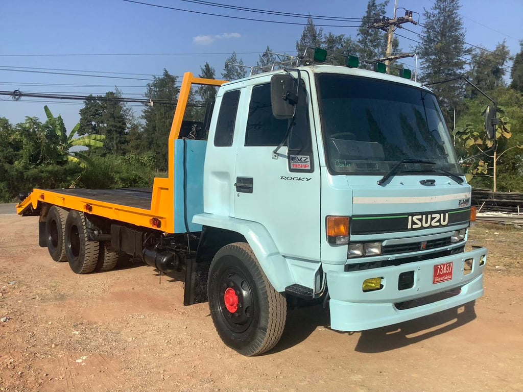 ISUZU FVZ 175แรงม้า รถบรรทุก 10ล้อ พื้นเรียบ ปี1993