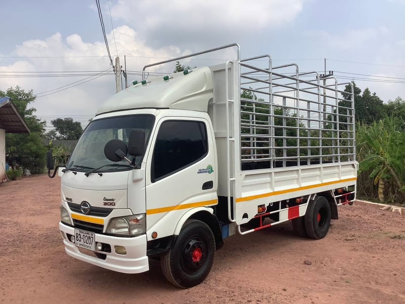 HINO XZU กระบะคอกสูง