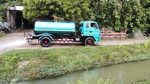 ISUZU FTR 195แรงม้า รถบรรทุก 6ล้อ บรรทุกน้ำ ปี1995