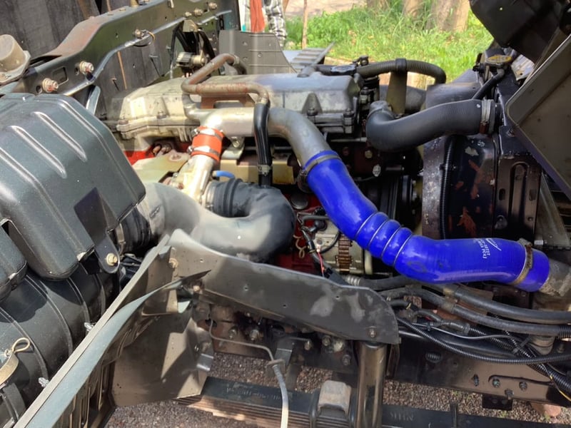 HINO FC 150แรงม้า รถบรรทุก 6ล้อ กระบะคอกสูง ปี2004