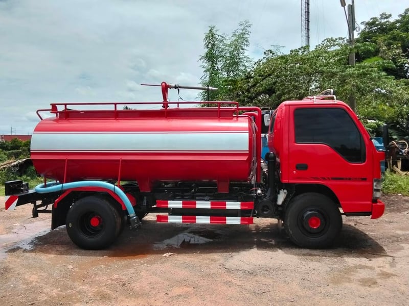 ISUZU NQR 175แรงม้า รถบรรทุก 6ล้อ บรรทุกน้ำ ปี2006