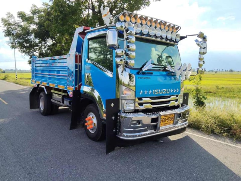 ISUZU FRR 210แรงม้า รถบรรทุก 6ล้อ ดั้มพ์ ปี2025