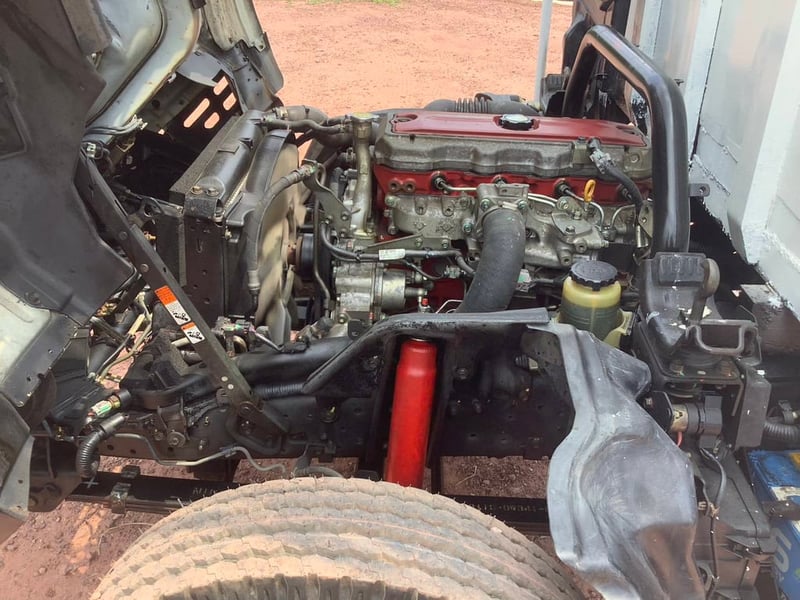 HINO XZU กระบะคอกสูง HINO XZU กระบะคอกสูง